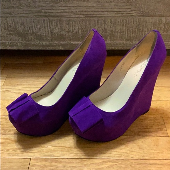 Suede Platform Shoes - Picture 7 of 7